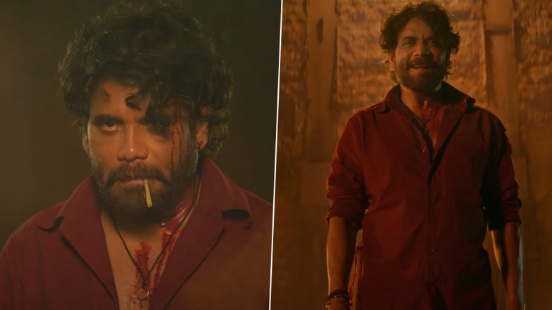 Naa Saami Ranga First Look: Nagarjuna Akkineni’s Rustic Avatar From Vijay Binni’s Film Unveiled on Actor’s 64th Birthday (Watch Video)