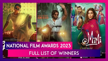 National Film Awards 2023 Full List Of Winners: Alia Bhatt & Kriti Sanon Win Best Actress Award, Allu Arjun Bags Best Actor Honour