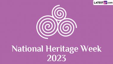 National Heritage Week 2023 Start and End Dates: Know History and Significance of the Week That Celebrates Ireland’s Cultural Heritage