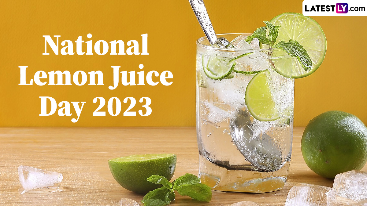 National Lemon Juice Day 2024 Kayla Melania