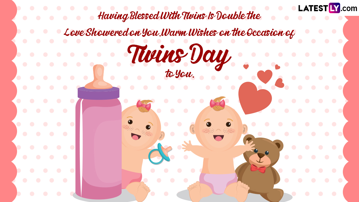 National Twins Day 2023 Wishes: WhatsApp Messages, Images, HD