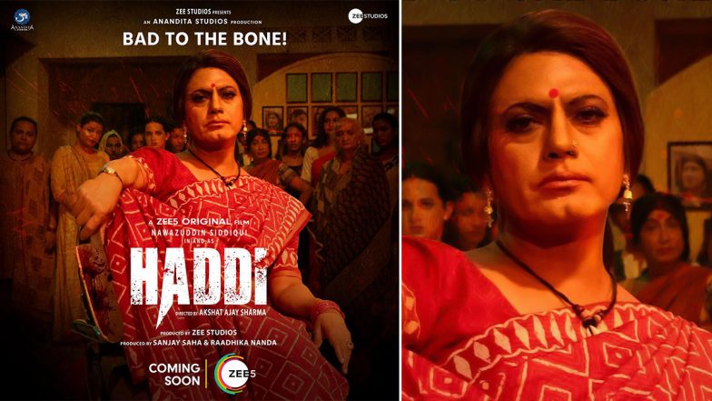 Haddi Update: Anurag Kashyap Unveils New Poster of Nawazuddin Siddiqui as a Transgender, Movie to Release Directly on Zee5 (View Pic)