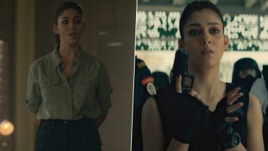 Jawan Trailer: Nayanthara Wows The Audience With Her Swag And Attitude in Shah Rukh Khan- Atlee’s Film! (Watch Video)