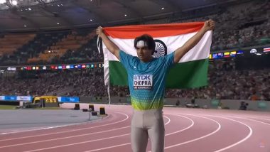 Neeraj Chopra Secures Historic Gold Medal for India in Men's Javelin Throw at World Athletics Championships 2023