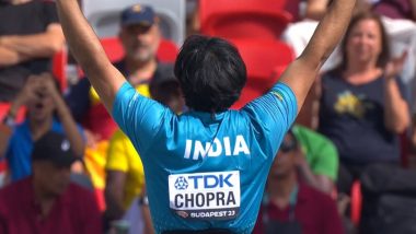 Neeraj Chopra 88.77m Throw Video: Watch Indian Star Javelin Thrower Secure Spot in World Athletics Championships 2023 Final With Sensational Effort