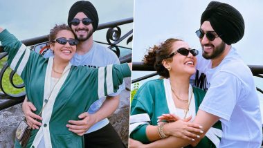 Neha Kakkar and Rohanpreet Singh Dish Out Couple Goals As They Share Romantic Moments at Niagara Falls (View Pics)