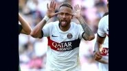 Neymar's Celebration After Scoring Stunning Goal During PSG vs Jeonbuk Club Friendly 2023 Match Goes Viral (Watch Video)