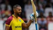 Nicholas Pooran Surpasses Marlon Samuels To Become West Indies&rsquo; Second-Highest Run-Scorer in Men's T20Is, Achieves Feat During IND vs WI 3rd T20I 2023