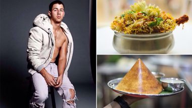 Nick Jonas Talks About His Favourite Indian Food, Says ‘Love Paneer, Lamb Biryani and Dosa’ (Watch Video)