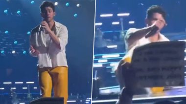 Nick Jonas Falls Off Stage While Performing In New York (Watch Video)