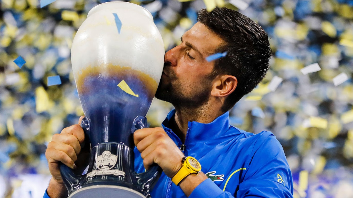 IANS LIVE-ATP RANKING: DJOKOVIC CLOSES IN ON WORLD NO. 1 ALCARAZ AFTER  CINCINNATI TITLE; RUNE ACHIEVES CAREER-HIGH OF WORLD NO.4