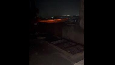 Nuh Riots: Two Mosques Damaged in Fire After Bike-Borne Assailants Hurl Molotov Cocktails (Watch Videos)