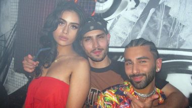 Nysa Devgan Rocks Red Dress While Partying at Nightclub in Mykonos With Orhan Awatramani and Pals (View Pics)