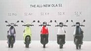 Ola S1X+ Launch: Know Price, Features and Other Key Details of Ola's New E-Scooter