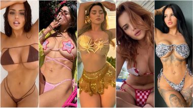 OnlyFans Models' HOT Swimsuit Photos: Mia Khalifa, Bella Thorne, Abigail Ratchford, Demi Rose and Renee Gracie Pose in Itsy-Bitsy Bikinis!