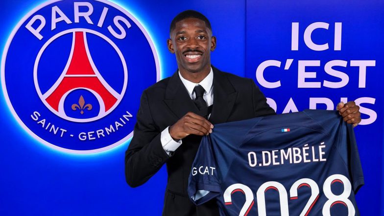 Ousmane Dembele's Signing Officially Announced By PSG, French Forward Completes €50m Move From Barcelona