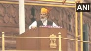 PM Narendra Modi Begins Independence Day Speech by Addressing People of India As His 'Family Members' (Watch Video)