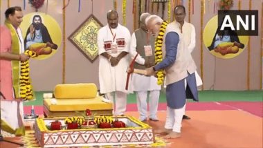 Sant Ravidas Will Bless Me To Inaugurate His Temple, Says PM Narendra Modi in Madhya Pradesh