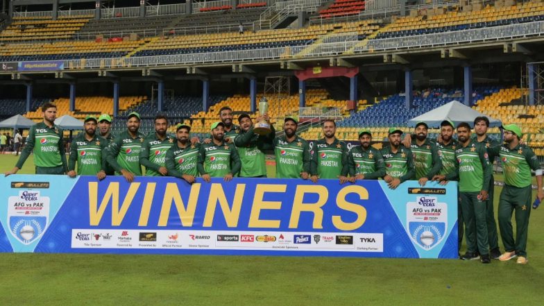 Pakistan Become No 1 Ranked ODI Team Ahead of Asia Cup 2023 After 3–0 Series Win Over Afghanistan