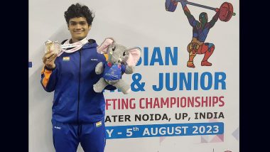 Pallavi Sanapathi, B Venkata Krishna Bag Silver Medal in Asian Youth and Junior Weightlifting Championships 2023