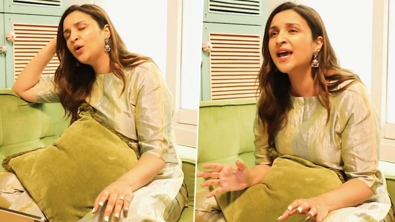 Parineeti Chopra Croons Lata Mangeshkar’s ‘Rahen Na Rahen’ Song on Insta, Harrdy Sandhu Reacts (Watch Video)