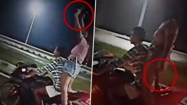 Girl Waves Gun in Bihar: Girl Who Waved Guns on Bike To Celebrate Her Birthday in Patna’s ‘Marine Drive’ Arrested After Video Goes Viral