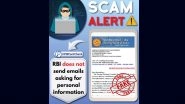 Reserve Bank of India To Offer Rs 4 Crore 62 Lakh on Payment of Rs 12,500? PIB Fact Check Reveals Truth About Viral Email