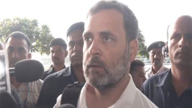 Rahul Gandhi Reiterates His Claims About China ‘Invading’ Indian Territory in Ladakh (Watch Video)
