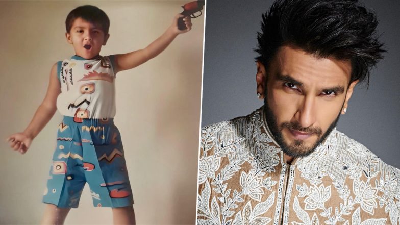 Ranveer Singh Calls Amitabh Bachchan, Shah Rukh Khan ‘GOATs of Indian Cinema’, Shares Childhood Pics on Insta! (View Post)