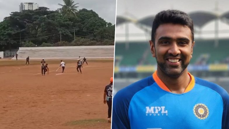 Ravi Ashwin Appreciates Local Cricketer For 'Awareness' As He ‘Mankads’ Non-Striker On Final Ball of Match, Shares Video