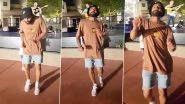 Ravindra Jadeja Shows Off His Dance Moves As He Grooves to AR Rahman&rsquo;s &lsquo;Muqabla&rsquo; During His US Vacation (Watch Video)