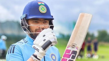 Rinku Singh Hits Three Consecutive Sixes in Super Over to Help Meerut Mavericks Defeat Kashi Rudras in UP T20 League 2023 (Watch Video)