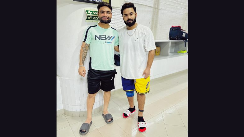 Rinku Singh Shares Frame Together With Rishabh Pant While Preparing at the NCA Ahead of India vs Ireland T20I Series (See Pic)