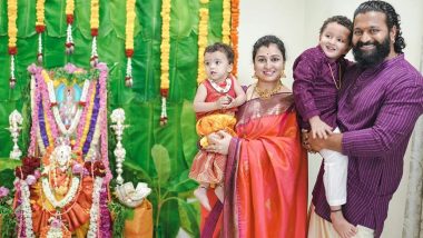 Rishab Shetty Celebrates Varamahalakshmi Festival With Family, Kantara Star Shares Beautiful Pics on Insta!