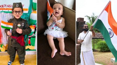 Independence Day 2023: Rishab Shetty Shares Cute Pics of His Kids on Insta To Celebrate The Occasion (View Post)