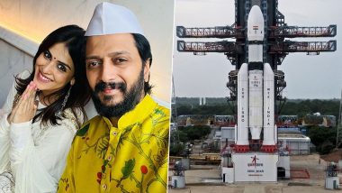 Chandrayaan 3 Moon Landing: Riteish Deshmukh and Genelia D'Souza Express Happiness Ahead of India's Lunar Mission