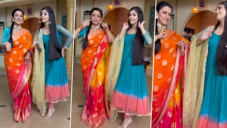 Anupamaa's Rupali Ganguly Grooves With YRKKH's Pranali Rathod on 'What Jhumka' Song, Video Goes Viral – WATCH