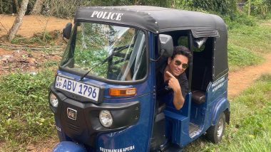 'Can Take the Mumbaikar Out..' Sachin Tendulkar Drives Auto-Rickshaw in Sri Lanka, Shares Picture On Instagram (See Post)