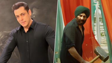 Salman Khan Hails Sunny Deol's Gadar 2 for Collecting 'Chalis Crore' on Opening Day at Box Office!