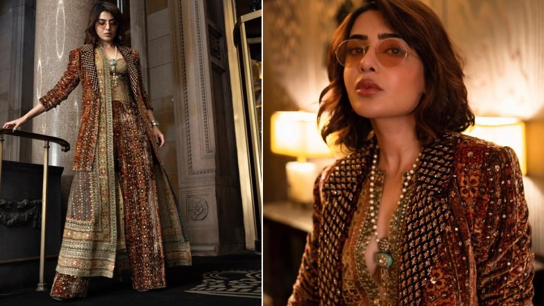 Samantha Ruth Prabhu Attends 41st Annual India Day Parade in New Year, Kushi Actress Shares Short Note on Insta! (View Pics)
