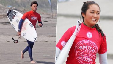 Japanese Duo Sara Wakita, Tenshi Iwami Claim Historic Victories at Tamil Nadu International Surf Open Qualifying Series 3000
