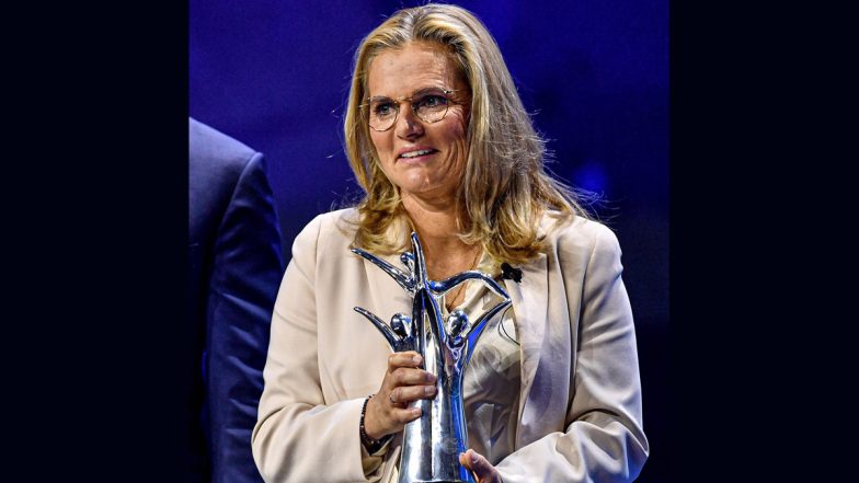 Sarina Wiegman Dedicates Her UEFA Women's Coach of The Year 2022-23 Award FIFA Women's World Cup 2023 Winning Spain Team