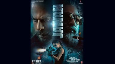 Jawan: Shah Rukh Khan, Nayanthara, Vijay Sethupathi Show Off Their ‘Daring, Dazzling, Dangerous’ Avatars in This New Poster From Atlee’s Film (View Pic)