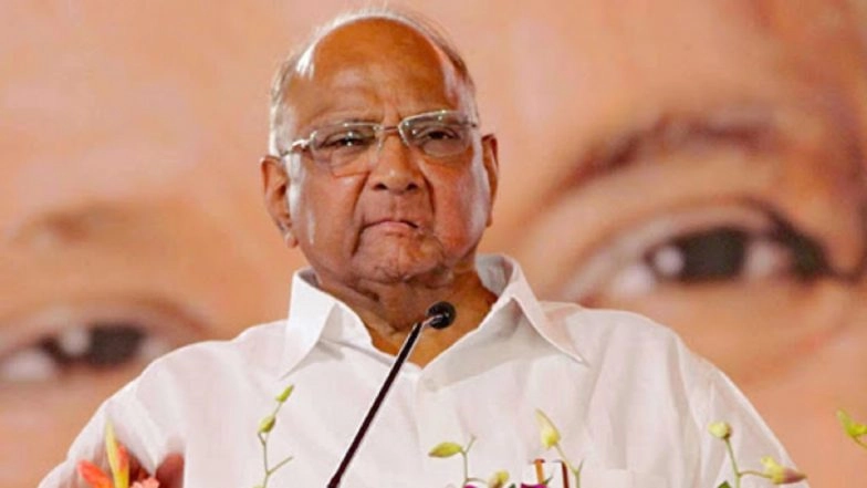 Onion Export Ban: NCP President Sharad Pawar Joins Farmers’ Protest in Nashik Says, ’Till You Take to Streets, Government Won’t Listen’