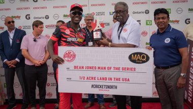 Sherfane Rutherford Receives Half Acre of Land in USA As Player of the Series Award in Global T20 Canada 2023
