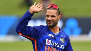 Happy Birthday Shikhar Dhawan! BCCI Wishes Team India Cricketer As He Turns 38