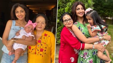 Shilpa Shetty Kundra Shares Adorable Pics To Wish Mother-in-Law Usha Rani Kundra on Her Birthday