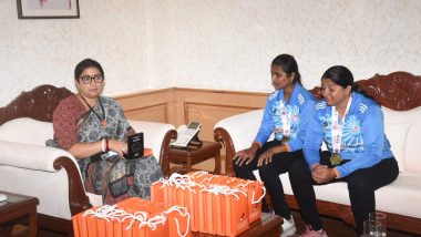 IBSA World Games 2023: Smriti Irani Honors Indian Women’s Blind Cricket Team for Gold Medal Triumph