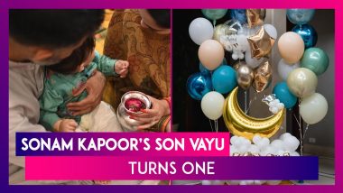 Sonam Kapoor And Anand Ahuja Celebrate Son Vayu’s First Birthday With A Puja At Delhi Residence; Anil Kapoor & Sunita Kapoor Attend