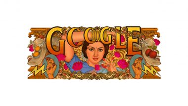 Sridevi 60th Birth Anniversary: Google Remembers Star Shree Amma Yanger Ayyappan Via Google Doodle